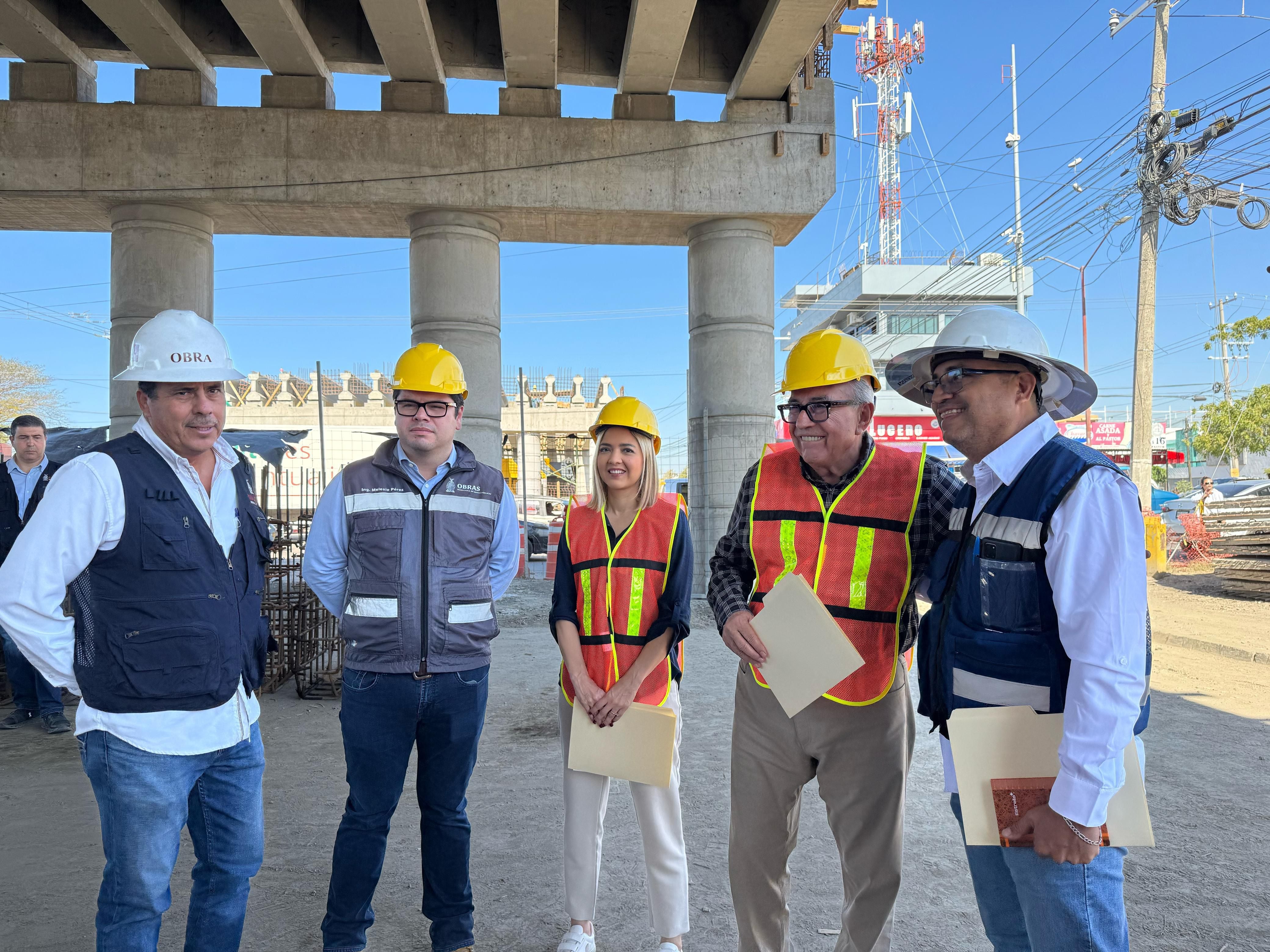 Rocha Moya Supervisa El Puente Colosio Un Gran Avance Para El