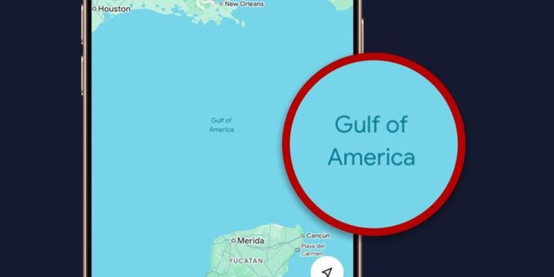 Golfo de América en Google Maps