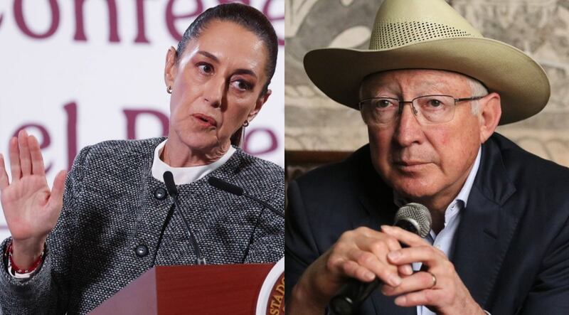 La presidenta señaló que hubo desencuentros entre el gobierno con Ken Salazar