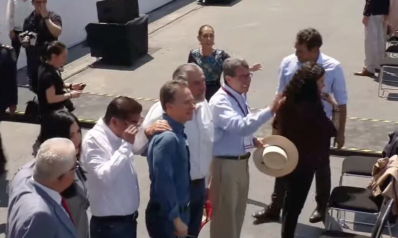 Sheinbaum en el Zócalo