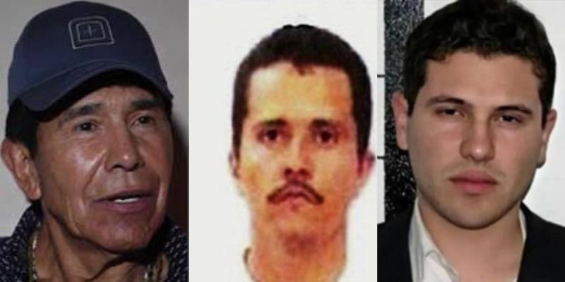 Rafael Caro Quintero, Nemesio Oseguera "El Mencho" e Iván Archivaldo Guzmán, líder de "Los Chapitos", encabezan la lista de recompensas de EUA por su captura.