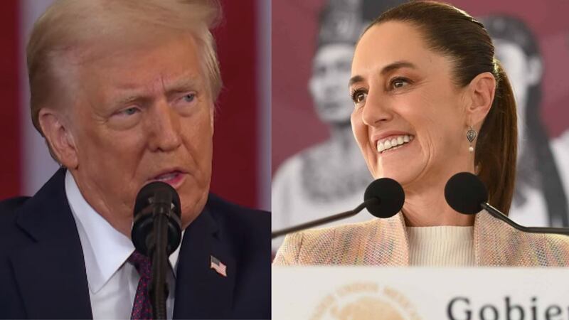 Sheinbaum vs Trump
