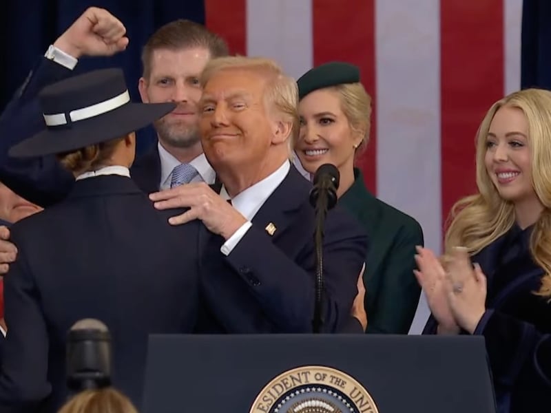 Trump rindió protesta como el presidente número 47 de Estados Unidos.