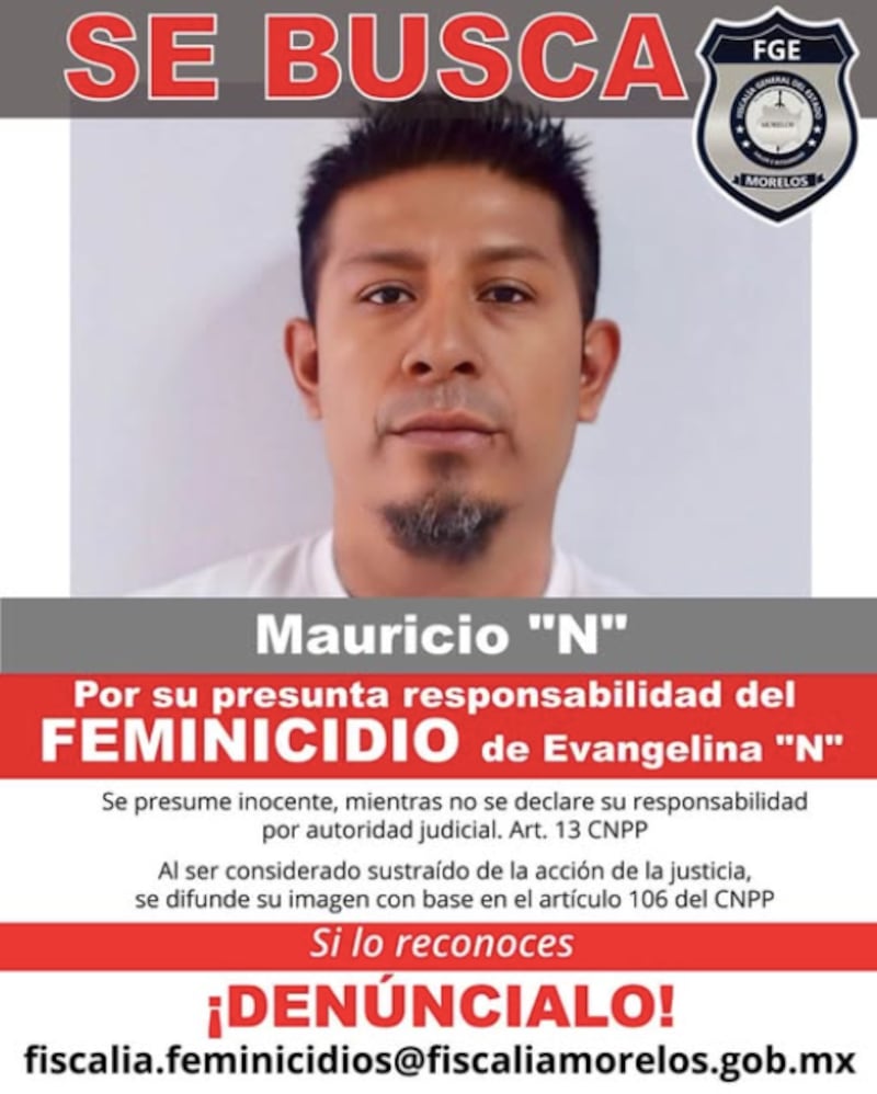 La Fiscalía de Morelos emitió una orden de aprehensión en contra de un sujeto que habría asesinado a golpes a su ex pareja.