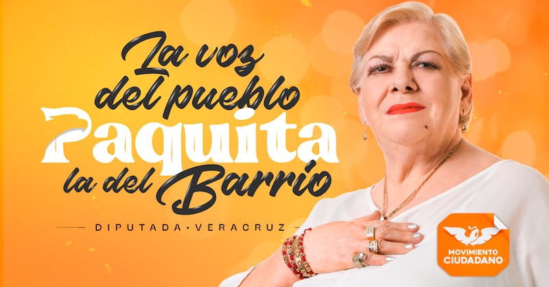 paquita la del barrio candidata a diputada