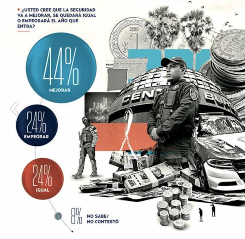 Encuesta sobre expectativas de seguridad en México para 2025