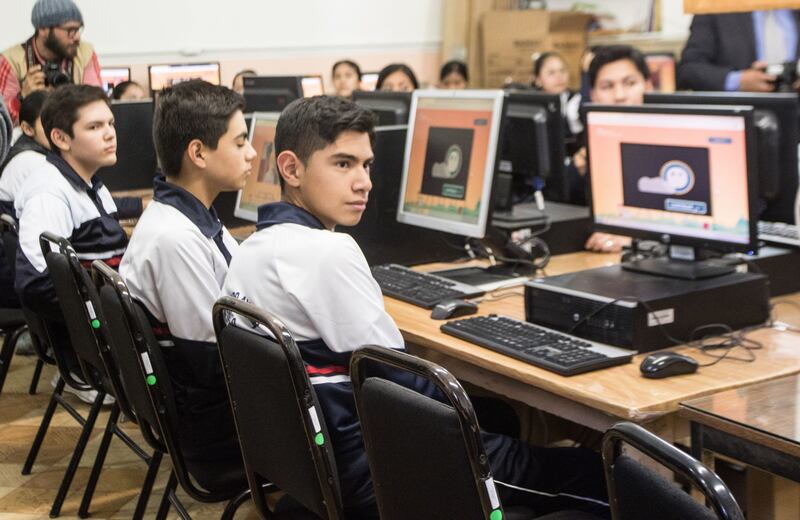 jóvenes de secundaria