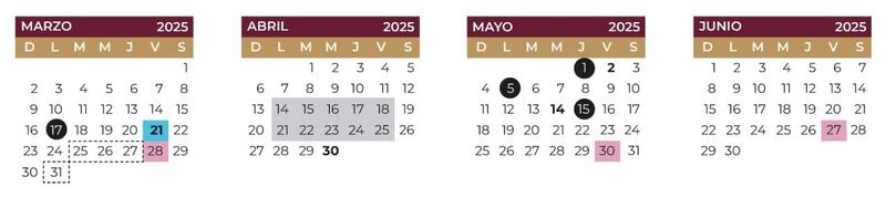 Calendario Escolar SEP