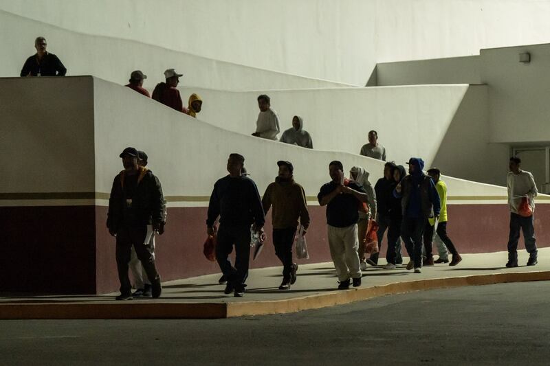 Deportados Garita Chaparral
