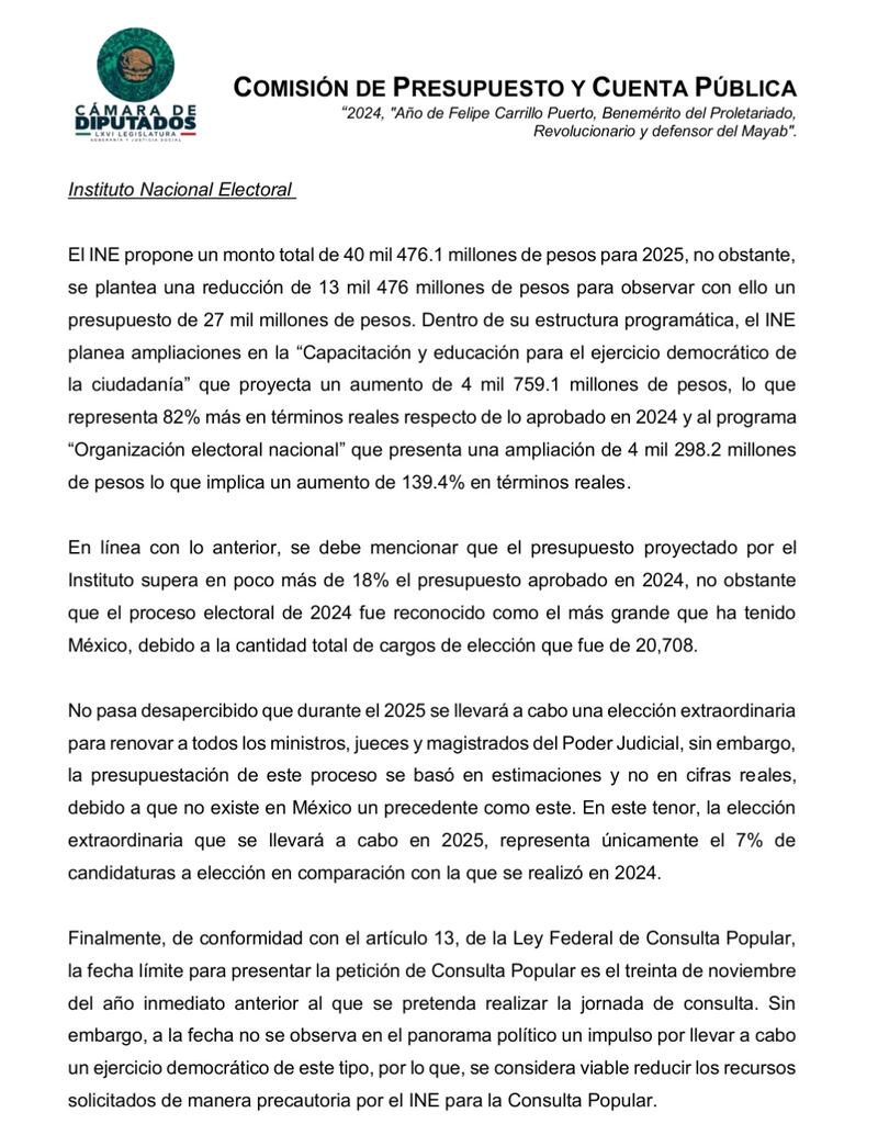 Comisión de Presupuesto