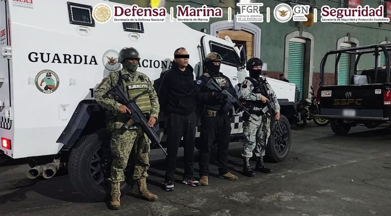 Detención de operador del CJNG