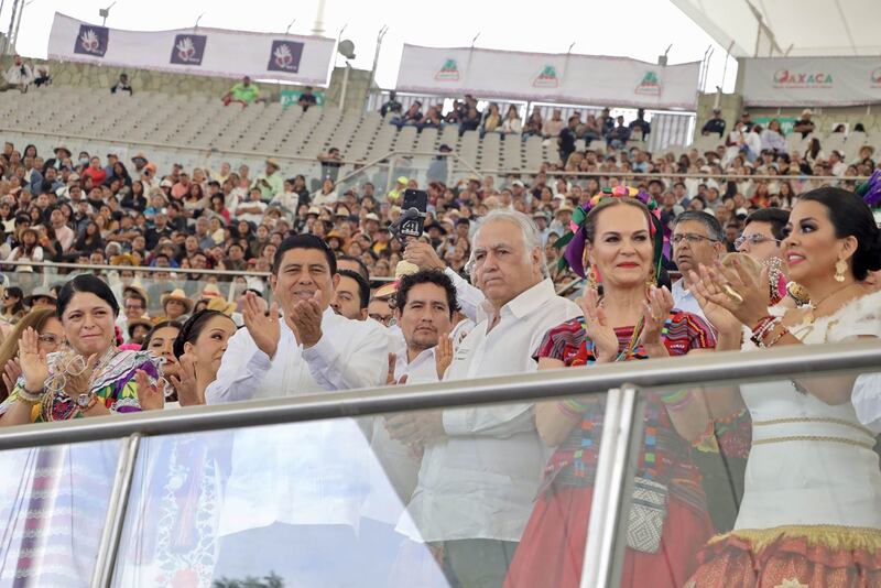 Salomón Jara en la Guelaguetza 2023