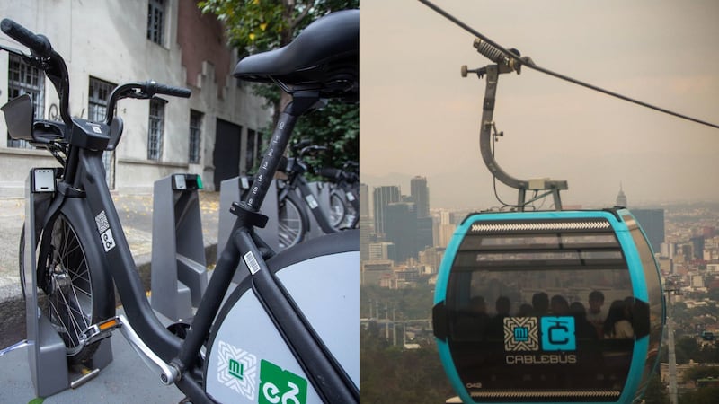 Sistemas de movilidad en la Ciudad de México: Cablebús vs Ecobici.