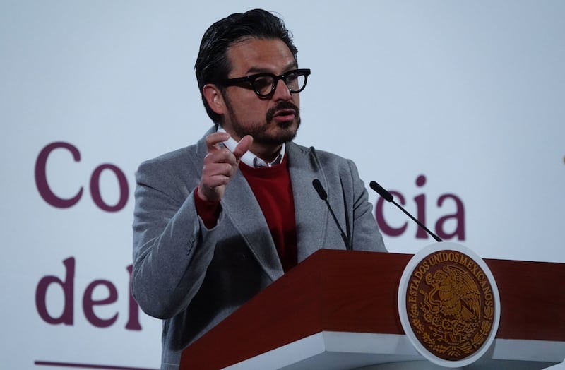 Zoe Robledo, titular del Instituto Mexicano del Seguro Social (IMSS), expuso durante la conferencia “Mañanera del Pueblo” sobre el tema de guarderías por parte del IMSS en beneficio de las y los derechohabientes.