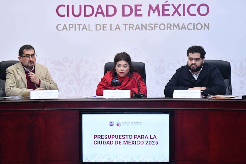 Clara Brugada presenta presupuesto para 2025