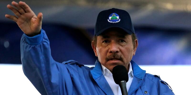 Daniel Ortega, presidente de Nicaragua
