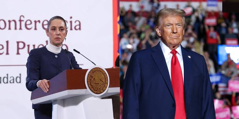 Sheinbaum y Trump