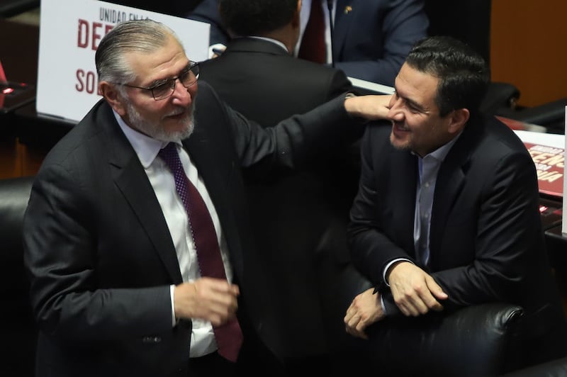 Adán Augusto y Miguel Ángel Yunes