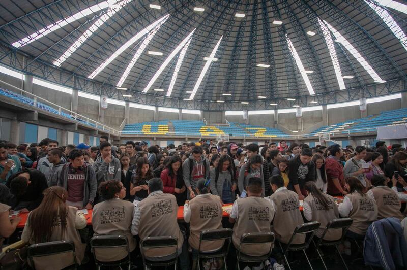 Entrega de becas
