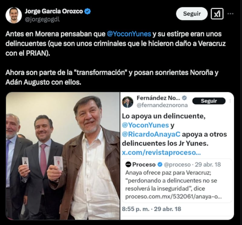 Critican a Noroña