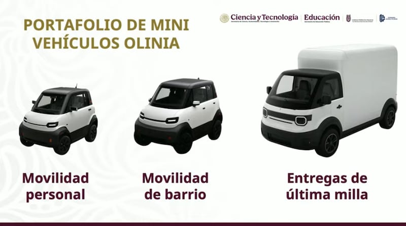 Auto eléctrico Olinia