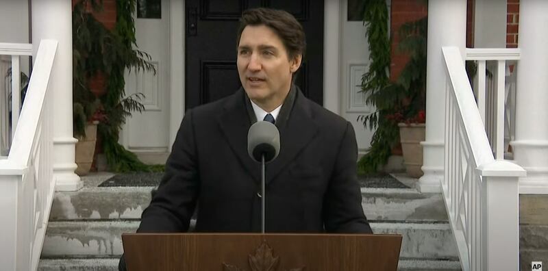 Trudeau anunció su dimisión del cargo