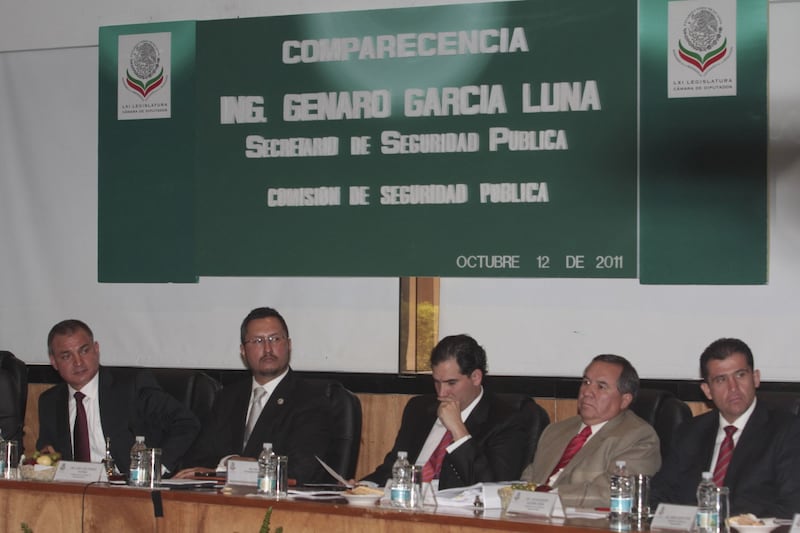 Comparecencia de Genaro García Luna