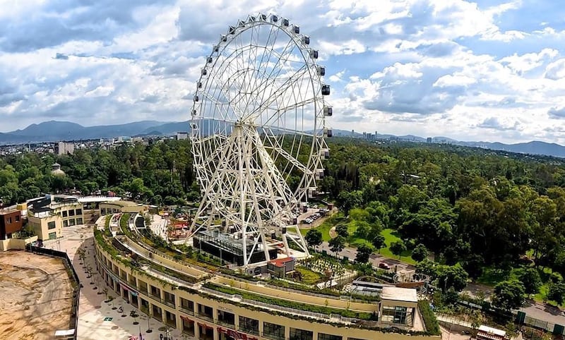 Vista de la Rueda 360 en Aztlán.