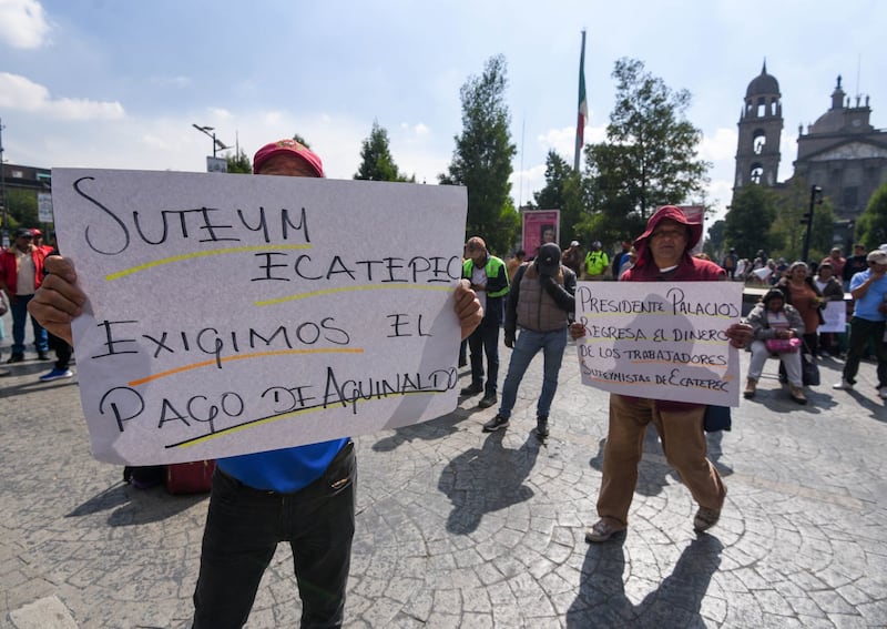 Los trabajadores señalaron que no recibieron sus pagos como se había acordado.