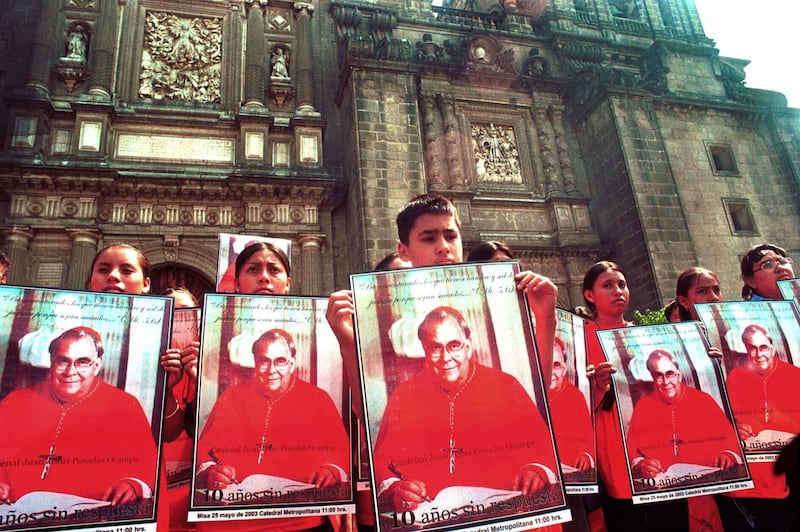 Homenaje al cardenal Posadas