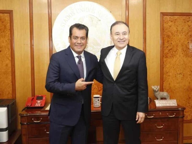 Sergio Gutíerrez Luna y Alfonso Durazo
